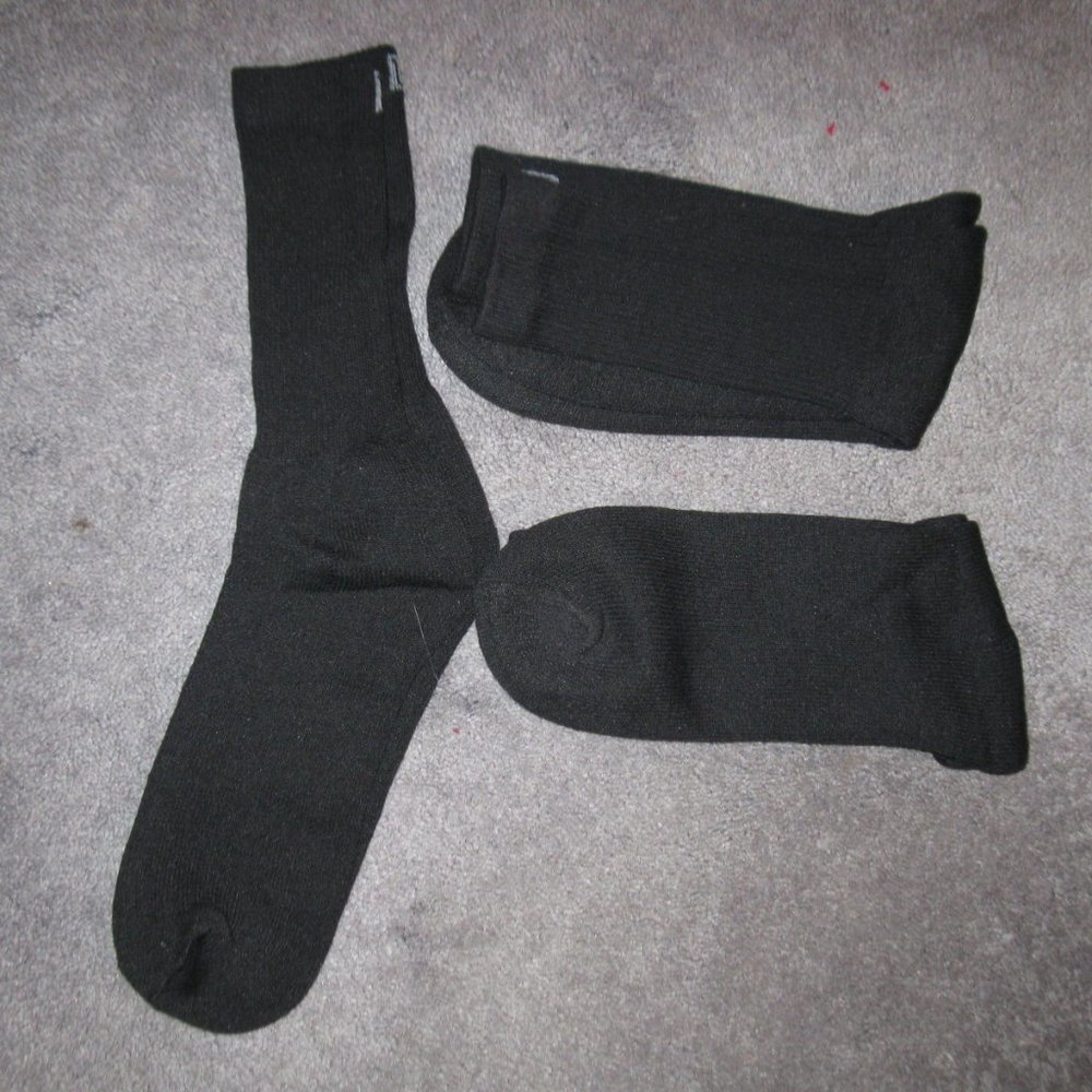 Mens Black Crew Socks